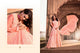 Elegant KS1054 Lucknowi Peach Georgette Floor Length Anarkali Gown by Fashion Nation