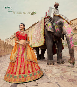 Marriage & Reception Wear Designer Lehenga Choli for Online Sales by FashionNation