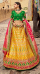 Mehndi Wear Festive Lehenga Choli by Fashion Nation