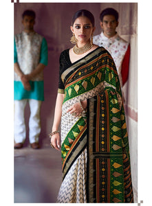 Sagaai Special Traditional Patola Saree by Fashion Nation