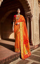 Reception Wear Traditional Silk Weaving Saree by Fashion Nation