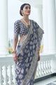 Everyday Fashion Banarasi Lucknowi Saree at cheapest Prices by Fashion Nation