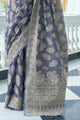 Everyday Fashion Banarasi Cotton Lucknowi Saree