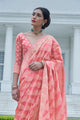 Marriage Functions Wear Banarasi Lucknowi Saree for Online Sales by Fashion Nation