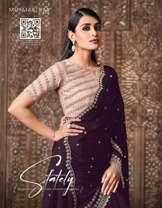 Bachelorette Party Wear Designer Saree for Online Sales by FashionNation