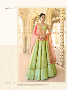 Shaadi Wear Nakkashi Layered Lehenga Choli by Fashion Nation