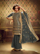 Sangeet Wear Net Designer Gharara Suit - Fashion Nation