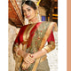 Superb LS54461 Festive Grey Maroon Weaving Cotton Silk Saree - Fashion Nation
