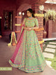 Mehendi Wear Designer Lehenga Choli by Fashion Nation