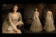 Cocktail Wear MAI7601 Indo Western Beige Net Silk Double Layered Anarkali Gown - Fashion Nation