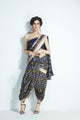Exotic MIS15 Ethnic Dark Blue Handloom Silk Saree - Fashion Nation