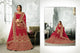 Designer Bridal PRM7402 Wedding Special Maroon Velvet Satin Silk Net Lehenga Choli - Fashion Nation
