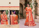 Promising MN4413 Wedding Special Orange Benarasi Silk Saree - Fashion Nation