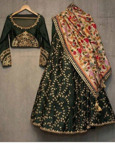 SF5134 Designer Bollywood Inspired Silk Lehenga Choli - Fashion Nation