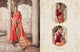 Royal AM8207 Gorgeous Peach Maroon Banarasi Silk Jacquard Saree - Fashion Nation