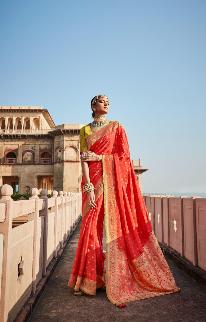 Bridal Wear Latest Silk Saree - Fashion Nation