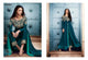 Party Wear NAK1044B Designer Rama Green Georgette Silk Floor Length Dress Anarkali - Fashion Nation