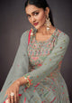 Party Wear Designer Fusion Skirt Kurti