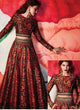 Jacqueline Fernandez KH18731 Bollywood Inspired Red Multicoloured Silk Georgette Lehenga Choli - Fashion Nation
