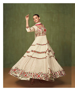 Engagement Party Wear Indo Western Gown