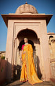Haldi Special Traditional Silk Saree