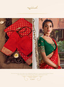 Marriage Wear Jacquard Silk Saree