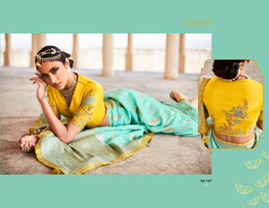Party Wear Designer Silk Saree