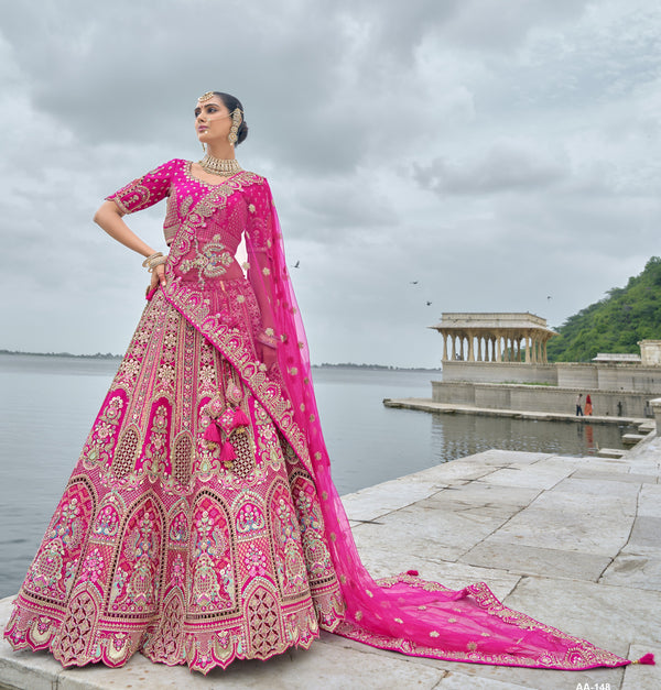 engagement wear indian royal lehenga choli