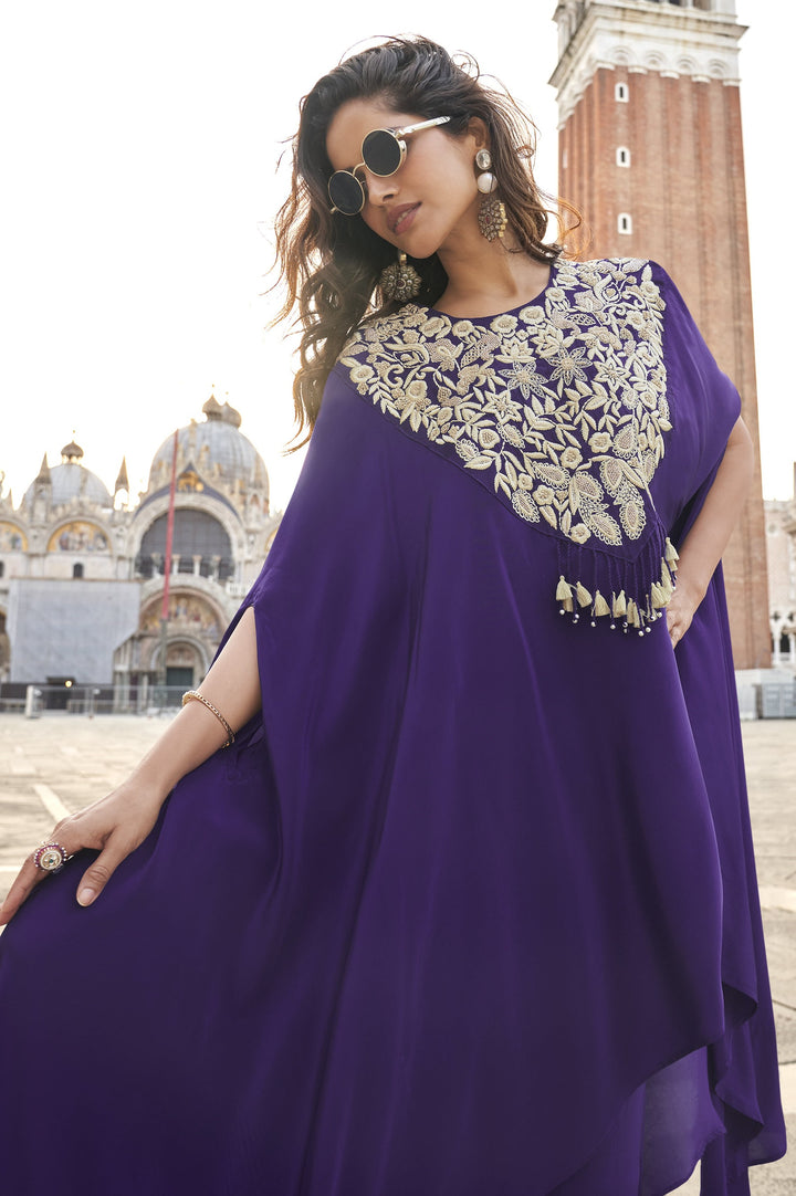 bechelorette partywear in purple