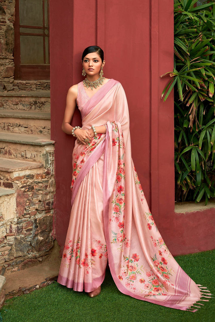 daily office wear digital print saree