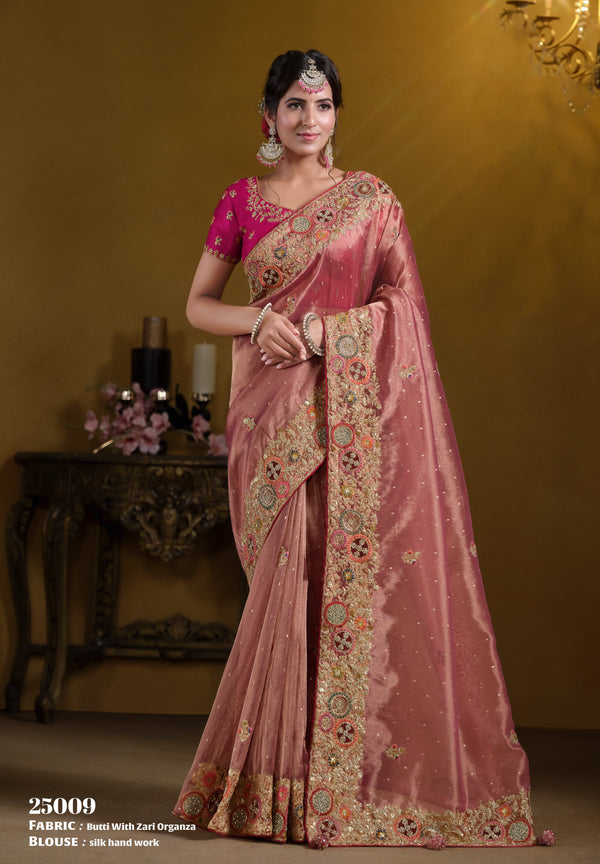 sagai ceremony wear silk sari