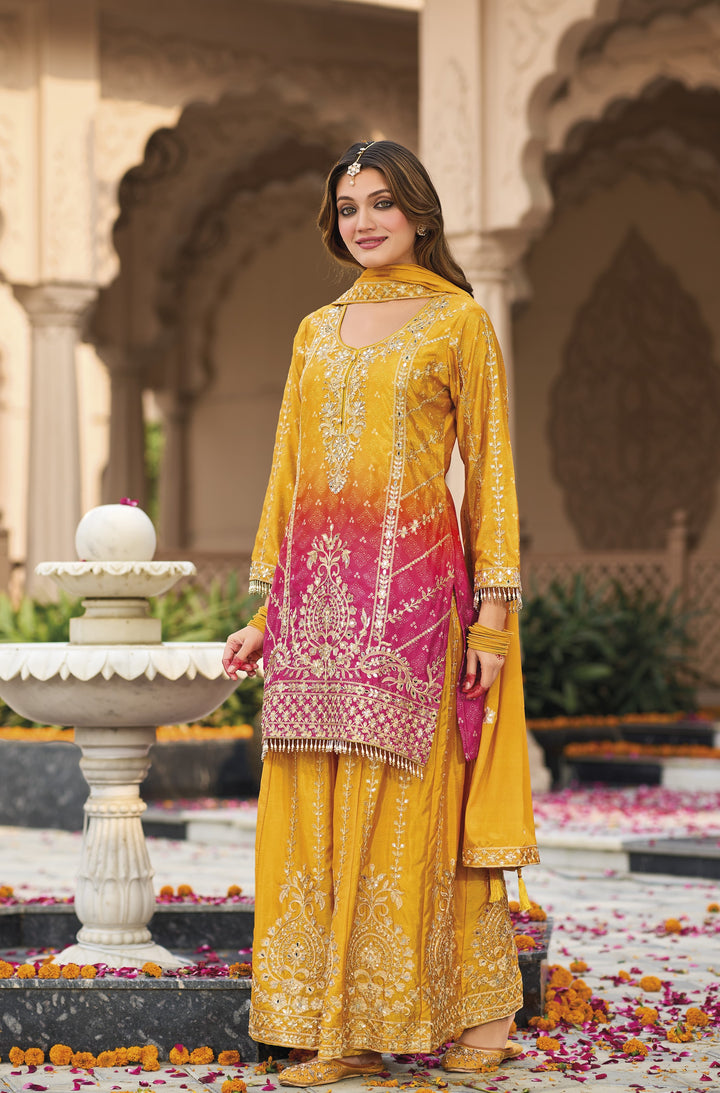 haldi ceremony wear rajasthani dress