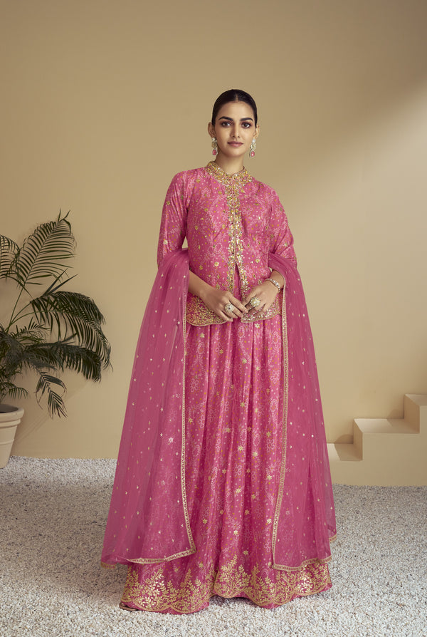 rajasthani bandhej partywear