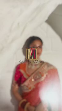 marriage occasion wear sari by mn sarees catalogue bandhej 8700 series
