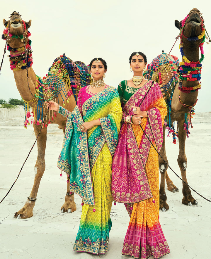 celebrity ethnic wear for pheras and sangeet