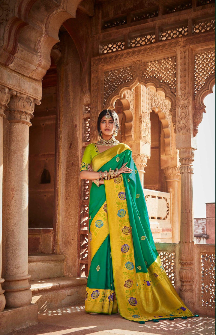 Festive Wear Traditional Designer Saree - Fashion Nation