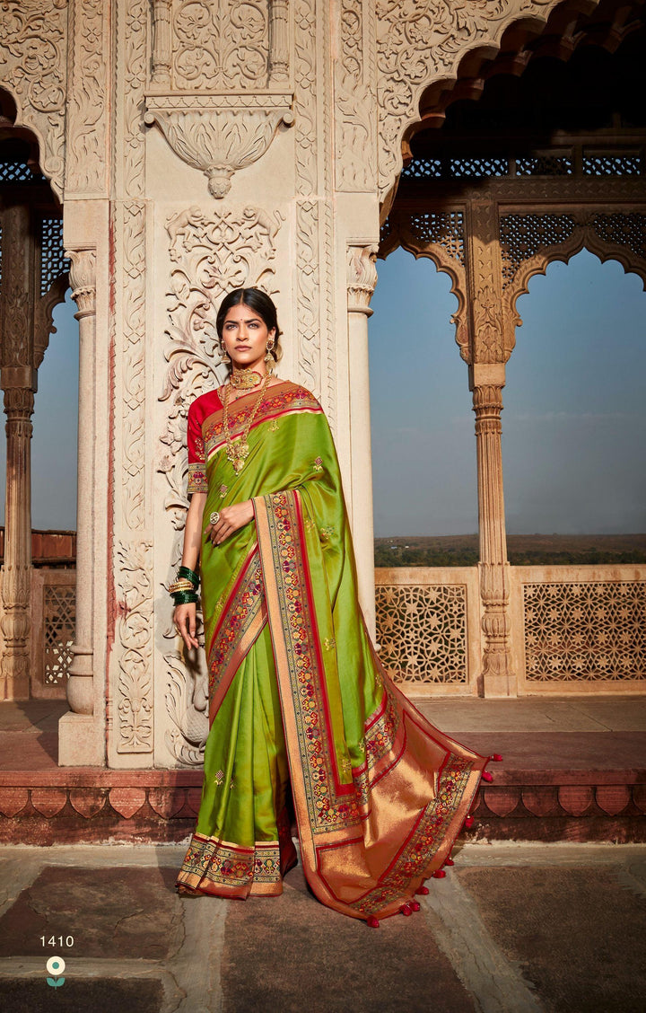 Festive Wear Designer Silk Saree - Fashion Nation