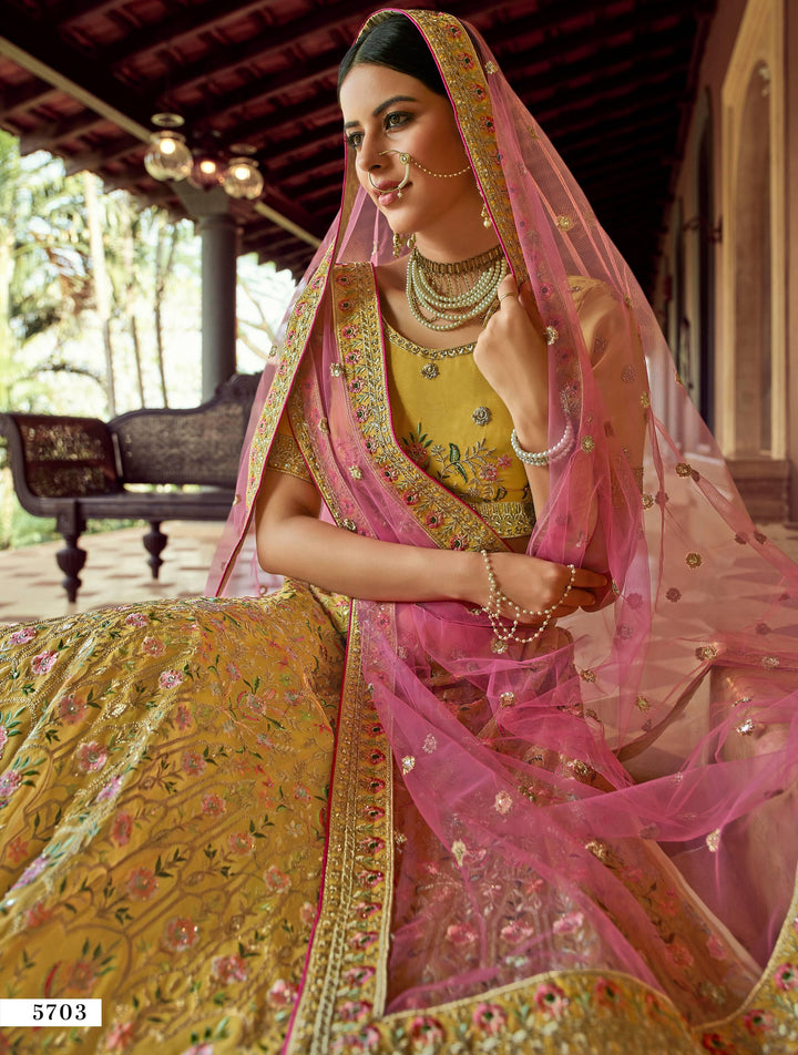 Bridal Marriage Wear Designer Lehenga Choli - Fashion Nation