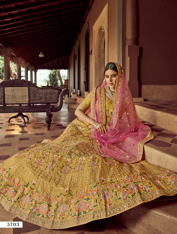 Bridal Marriage Wear Designer Lehenga Choli - Fashion Nation