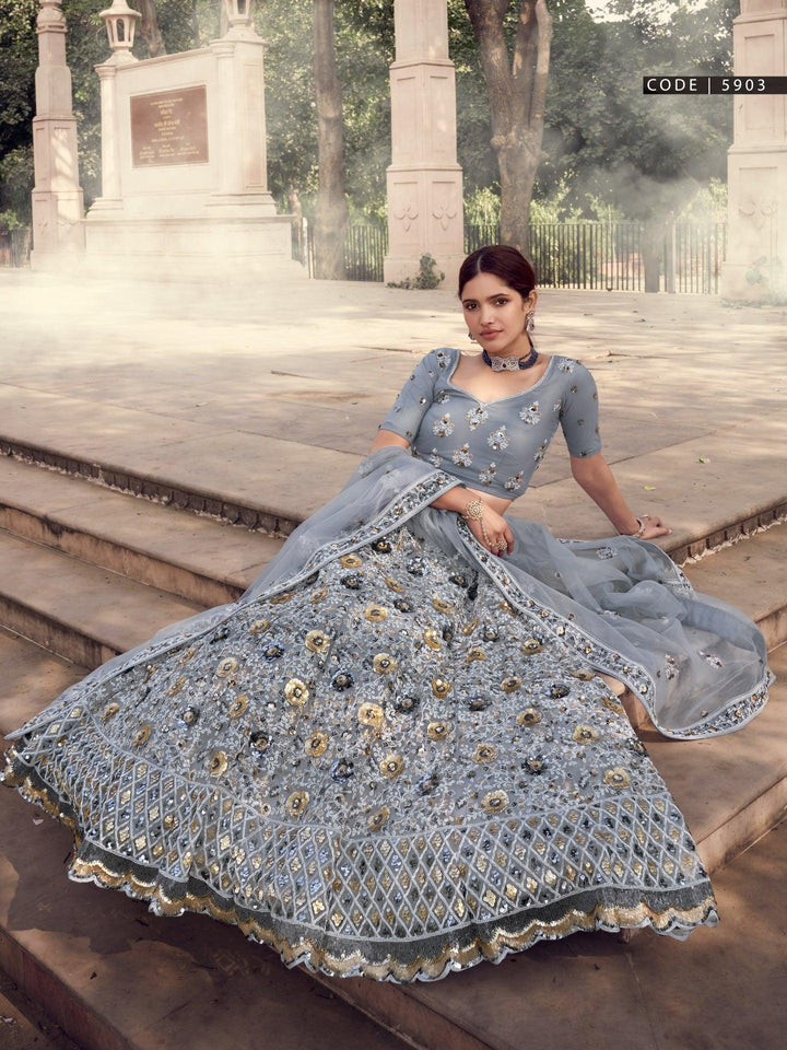 Reception Wear Designer Fashionable Lehenga Choli - Fashion Nation