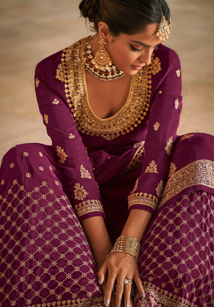 Sangeet Special Sharara Suit - Fashion Nation