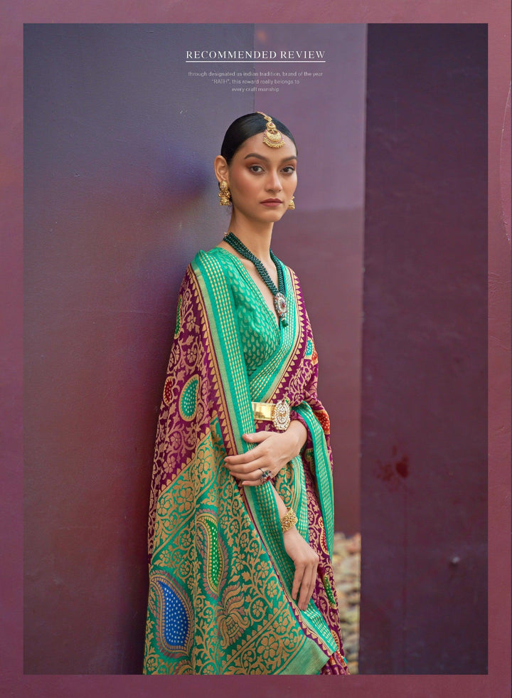 Sangeet Evening Wear Saree - Fashion Nation