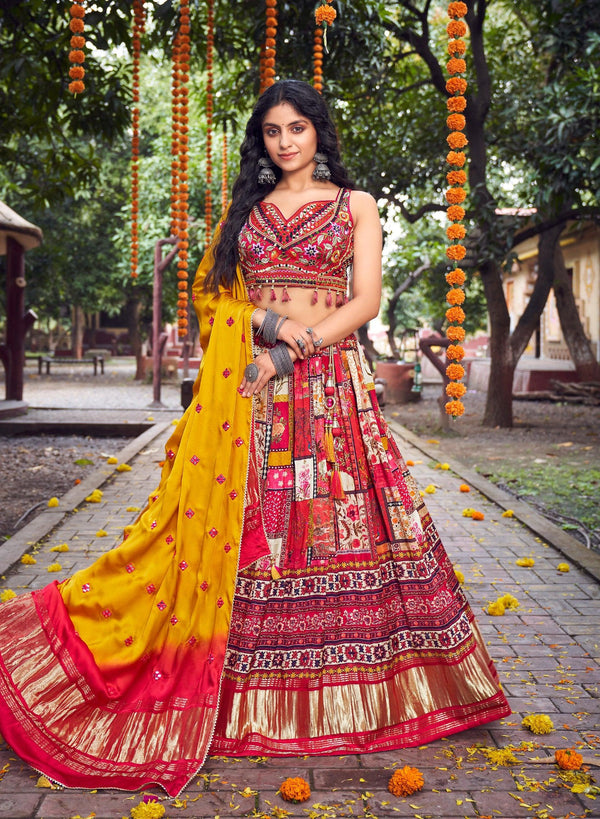 Marriage Wear Gajji Silk Lehenga Choli - Fashion Nation